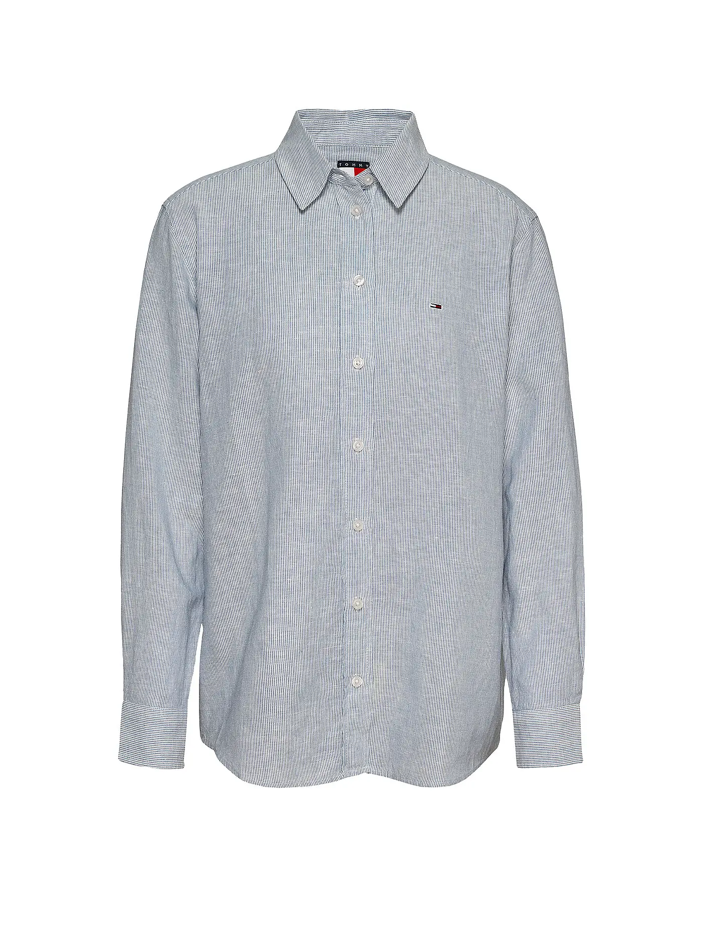TOMMY JEANS | Hemdbluse | hellblau